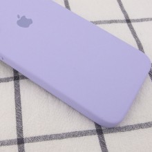 Чехол Silicone Case Square Full Camera Protective (AA) для Apple iPhone 6/6s (4.7") – Сиреневый