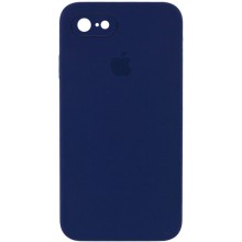 Чохол Silicone Case Square Full Camera Protective (AA) для Apple iPhone 6/6s (4.7") – Темно-синій