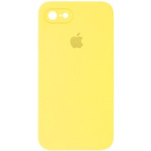 Чохол Silicone Case Square Full Camera Protective (AA) для Apple iPhone 6/6s (4.7") – Жовтий