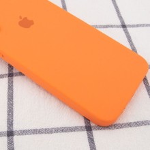 Чохол Silicone Case Square Full Camera Protective (AA) для Apple iPhone 6/6s (4.7") – Помаранчевий