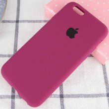 Чохол Silicone Case Full Protective (AA) для Apple iPhone 6/6s (4.7") – Бордовий