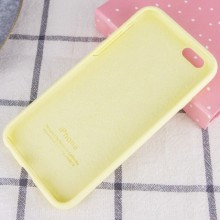 Чохол Silicone Case Full Protective (AA) для Apple iPhone 6/6s (4.7") – Жовтий