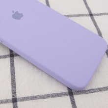 Чохол Silicone Case Square Full Camera Protective (AA) для Apple iPhone 6/6s (4.7") – Бузковий