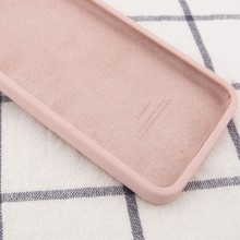 Чохол Silicone Case Square Full Camera Protective (AA) для Apple iPhone 6/6s (4.7") – Рожевий