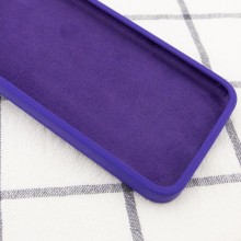 Чохол Silicone Case Square Full Camera Protective (AA) для Apple iPhone 6/6s (4.7") – Фіолетовий