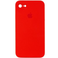 Чехол Silicone Case Square Full Camera Protective (AA) для Apple iPhone 6/6s (4.7") – Красный