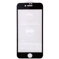 Защитное стекло 5D Hard (full glue) (тех.пак) для Apple iPhone 6/6s (4.7") – Черный