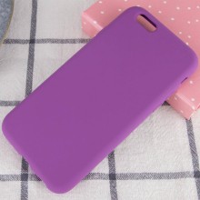 Чехол Silicone Case Full Protective (AA) NO LOGO для Apple iPhone 6/6s (4.7") – Фиолетовый