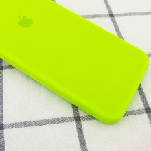 Чехол Silicone Case Square Full Camera Protective (AA) для Apple iPhone 6/6s (4.7") – Салатовый