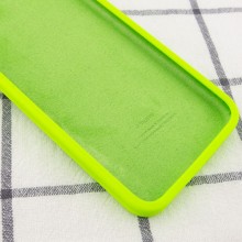 Чехол Silicone Case Square Full Camera Protective (AA) для Apple iPhone 6/6s (4.7") – Салатовый