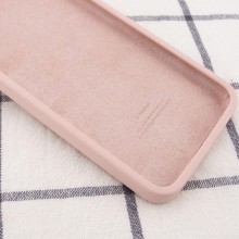 Silicone Case Square Full Camera Protective (AA) NOLOGO для Apple iPhone 6/6s (4.7") – Рожевий