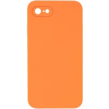 Silicone Case Square Full Camera Protective (AA) NOLOGO для Apple iPhone 6/6s (4.7") – Помаранчевий