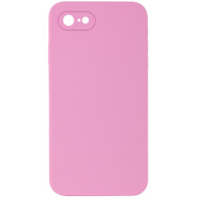 Чехол Silicone Case Square Full Camera Protective (AA) NOLOGO для Apple iPhone 6/6s (4.7") – Розовый