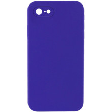 Чехол Silicone Case Square Full Camera Protective (AA) NOLOGO для Apple iPhone 6/6s (4.7") – Фиолетовый