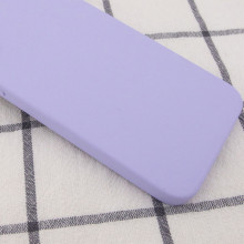 Чехол Silicone Case Square Full Camera Protective (AA) NOLOGO для Apple iPhone 6/6s (4.7") – Сиреневый