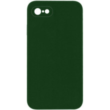 Чехол Silicone Case Square Full Camera Protective (AA) NOLOGO для Apple iPhone 6/6s (4.7") – Зеленый