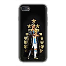 Чехлы для iPhone 6 / 6s (Leo чемпион) (AlphaPrint) (Месси Король)