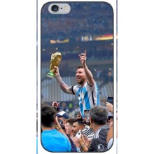 Чехлы Лео Месси Аргентина для iPhone 6 / 6s (Месси король)