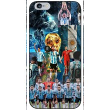 Чохли Лео Мессі Аргентина для iPhone 6 / 6s (Мессі в збірній)