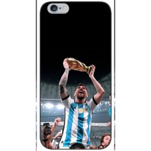 Чехлы Лео Месси Аргентина для iPhone 6 / 6s (Счастливый Месси)