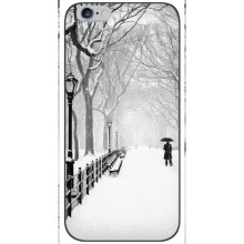 Чехлы на Новый Год iPhone 6 / 6s (Снегом замело)