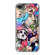 Чохли з крутими принтами для iPhone 6 / 6s - (PREMIUMPrint) – Monopoly man