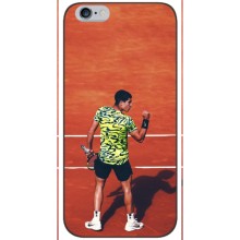 Чохли з прінтом Спортивна тематика для iPhone 6 / 6s – Алькарас Тенісист