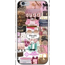 Чехол (Dior, Prada, YSL, Chanel) для iPhone 6 / 6s (Бренды)