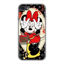 Чехол Disney Mouse iPhone 6 / 6s (PREMIUMPrint) (Минни peace)