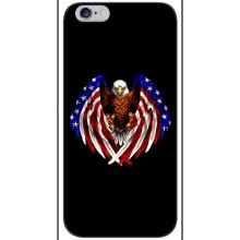 Чехол Флаг USA для iPhone 6 / 6s (Крылья США)