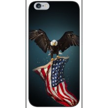 Чехол Флаг USA для iPhone 6 / 6s (Орел и флаг)