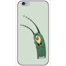 Чехол с картинкой "Одноглазый Планктон" на iPhone 6 / 6s (Милый Планктон)