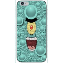 Чехол с картинкой "Одноглазый Планктон" на iPhone 6 / 6s (Планктоша)