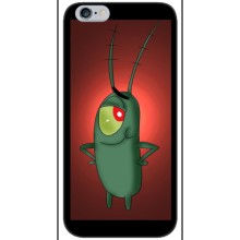 Чехол с картинкой "Одноглазый Планктон" на iPhone 6 / 6s (Стильный Планктон)