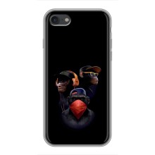 Чохол з Мавпами iPhone 6 / 6s - (AlphaPrint) – Три мавпи