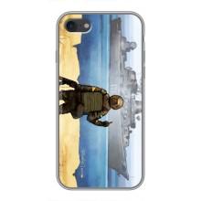 Чехол с принтом (Русский корабль...) для Айфон 6 / 6с (AlphaPrint) – Русский корабль