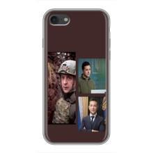 Чехол для iPhone 6 / 6s (AlphaPrint - с принтом Зеленского) – Президент