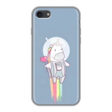 Чохол Unicorn на iPhone 6 / 6s – Єдинорог космонавт