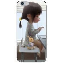 Девчачий Чехол для iPhone 6 / 6s (Девочка с игрушкой)