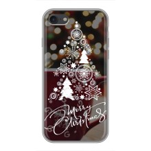 Рождественские Чехлы для iPhone 6 / 6s (VPrint) (Елочка узорная)