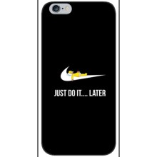 Силиконовый Чехол на iPhone 6 / 6s с картинкой Nike (Later)