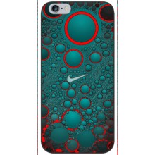 Силиконовый Чехол на iPhone 6 / 6s с картинкой Nike (Найк зеленый)