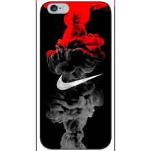 Силиконовый Чехол на iPhone 6 / 6s с картинкой Nike (Nike дым)