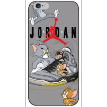 Силиконовый Чехол Nike Air Jordan на Айфон 6 – Air Jordan