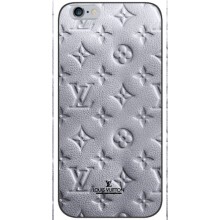 Текстурный Чехол Louis Vuitton для Айфон 6 (Белый ЛВ)