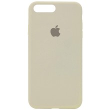 Чехол Silicone Case Full Protective (AA) для Apple iPhone 7 plus / 8 plus (5.5") – Бежевый