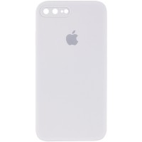 Чохол Silicone Case Square Full Camera Protective (AA) для Apple iPhone 7 plus / 8 plus (5.5") – Білий
