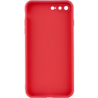 Силиконовый чехол Candy Full Camera для Apple iPhone 7 plus / 8 plus (5.5") – Красный