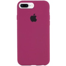 Чехол Silicone Case Full Protective (AA) для Apple iPhone 7 plus / 8 plus (5.5") – Бордовый