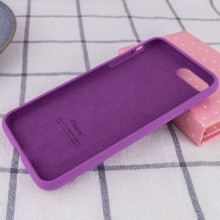 Чехол Silicone Case Full Protective (AA) для Apple iPhone 7 plus / 8 plus (5.5") – Фиолетовый